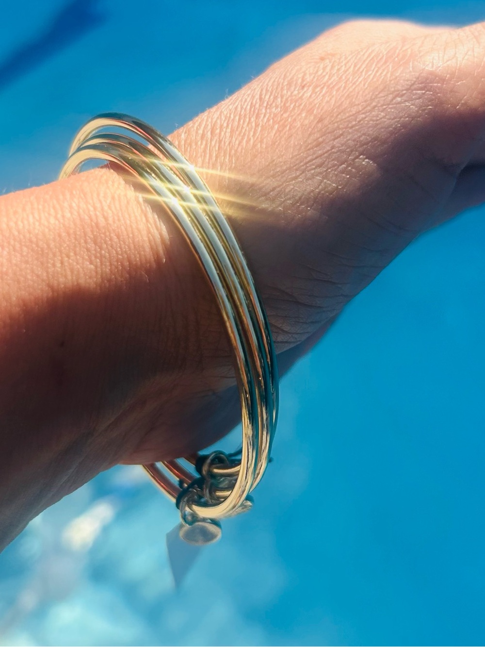 Coach Gold finish set of 3 bracelets - Picture 6 of 11